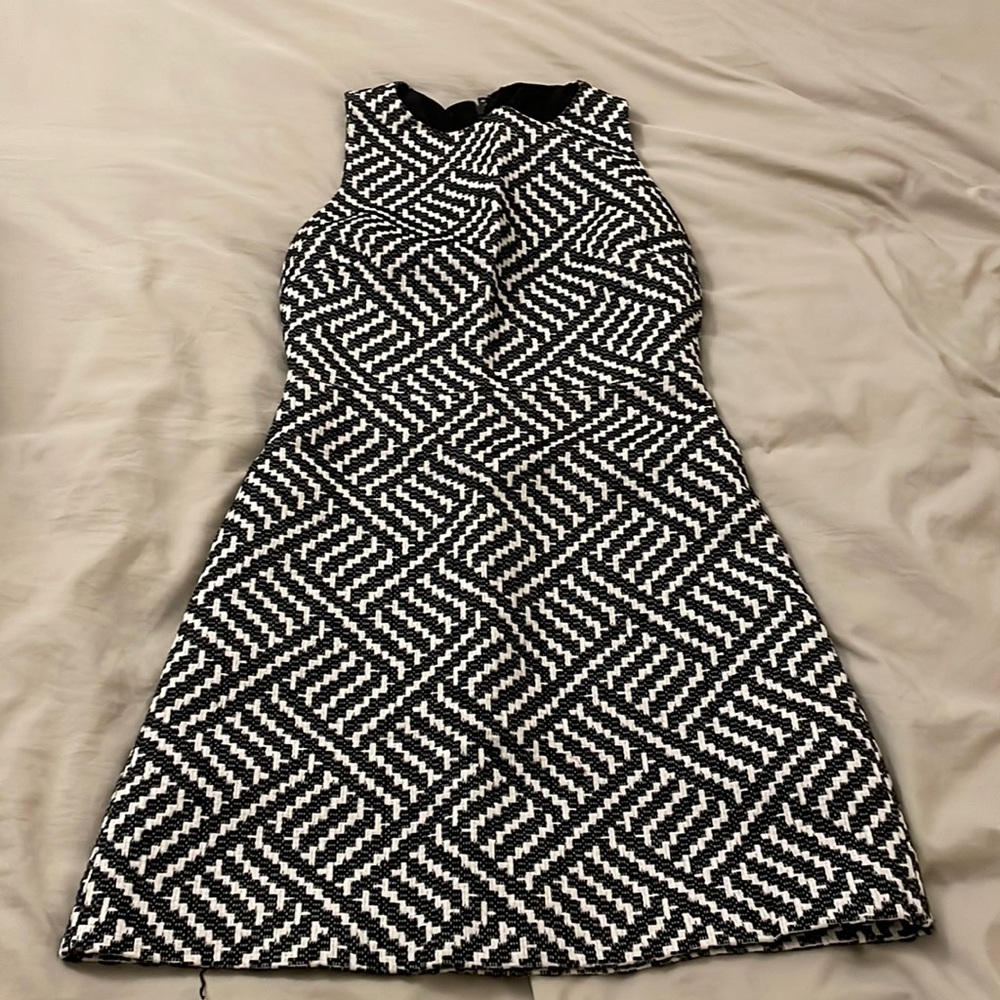 Black & white Alice + Olivia dress